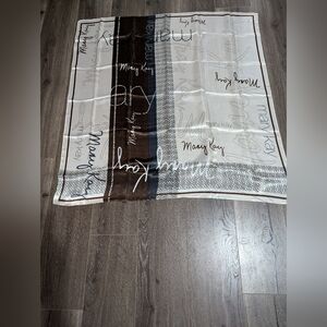 COPY - Mary Kay 100% polyster scarf. 34x35. Like new condition. Earth tones.
